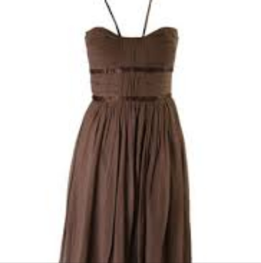 Laundry by Shelli Segal Cocktail silk Dress Sz 8 NWOT - Picture 8 of 13